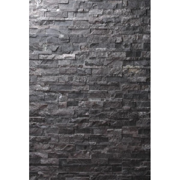 Panelė "Titanium Black" 15x60 cm, m2 (S-forma)